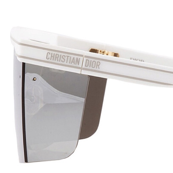 NWOT Christian Dior Smoke Mirror Shield Sunglasses - Picture 5 of 8